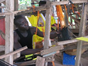 Adanwomase kente weaving ghana picture 6360